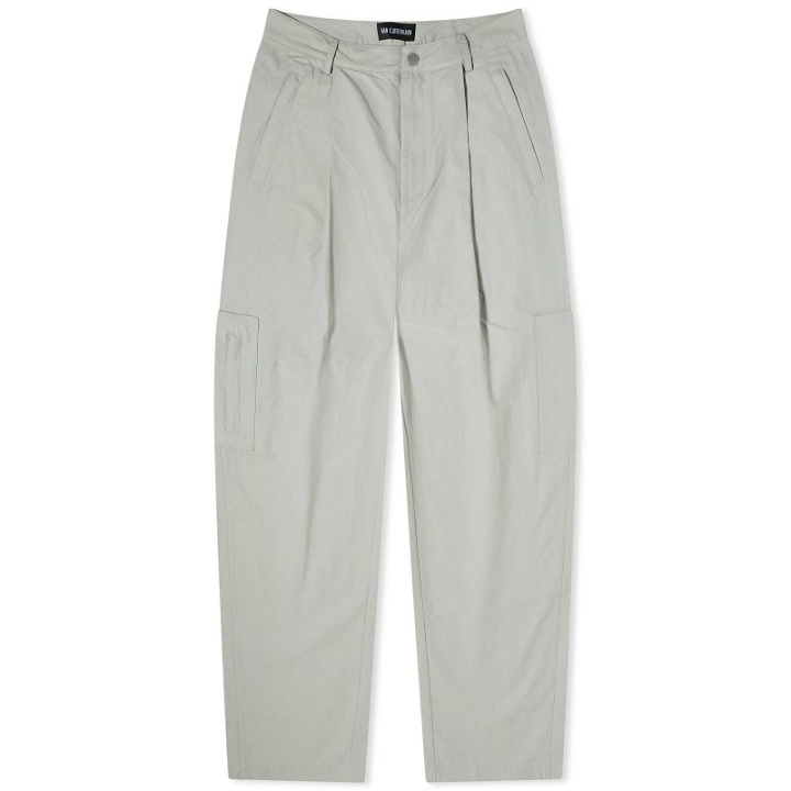 Photo: Han Kjobenhavn Men's Cargo Trousers in Light Grey