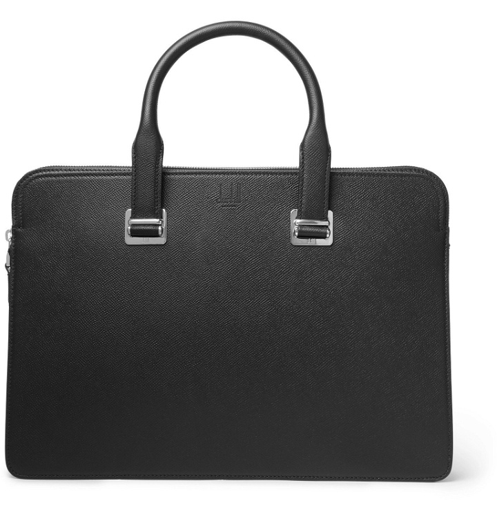 Photo: Dunhill - Cadogan Full-Grain Leather Briefcase - Black