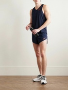 NIKE RUNNING - AeroSwift Slim-Fit Perforated Dri-FIT ADV Tank Top - Blue