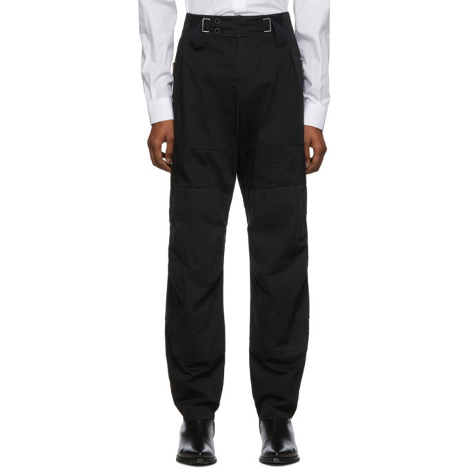Photo: Givenchy Black Aviator Trousers