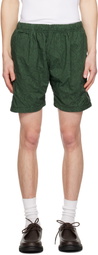 Pilgrim Surf + Supply Green Morris Paisley Shorts