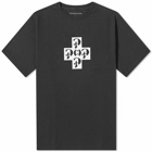 Pop Trading Company Men's Godtown T-Shirt in Black