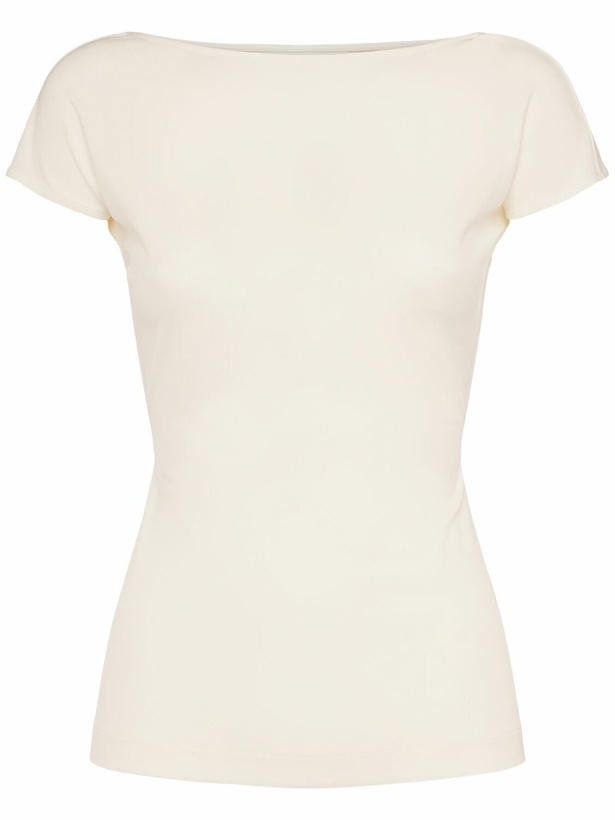 Photo: DSQUARED2 Jersey Open Back Top