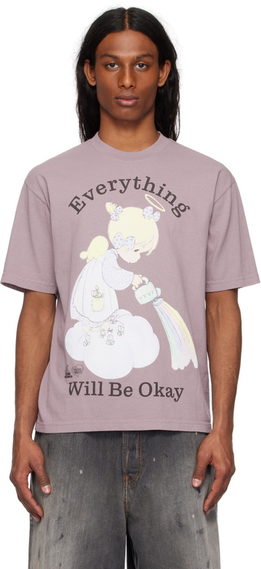 Photo: Online Ceramics Purple Precious Moments 'Everything Will Be Okay' T-shirt