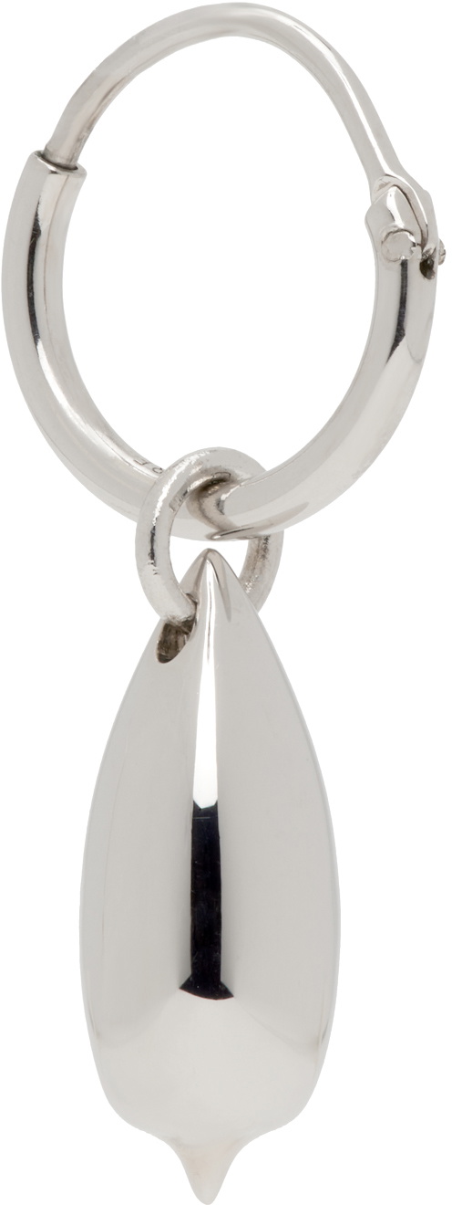 LEMAIRE Silver Seed Drop Single Earring Lemaire