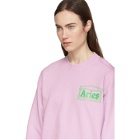 Aries Purple Y2K Sweatshirt