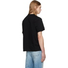 Versace Black Printed Cotton Jersey Regular T-shirt