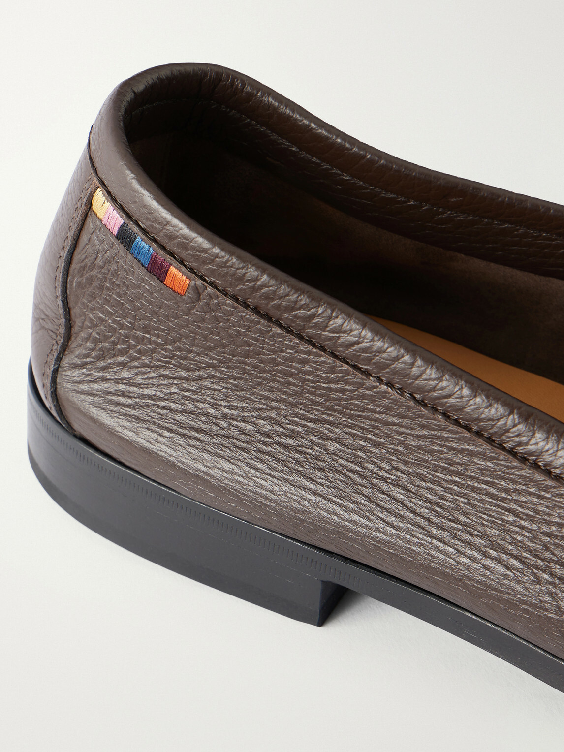 Paul Smith - Murano Full-Grain Leather Loafers - Brown