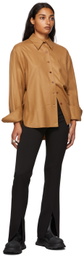 LVIR Black Stretch Slit Trousers