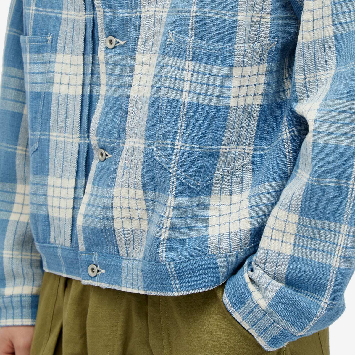 Sundae Jacket - Mud Check Handloom – Story mfg.