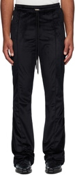 AMIRI Black Velvet Flare Track Sweatpants
