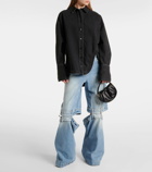 Roger Vivier Viv' Choc Royale Mini leather shoulder bag