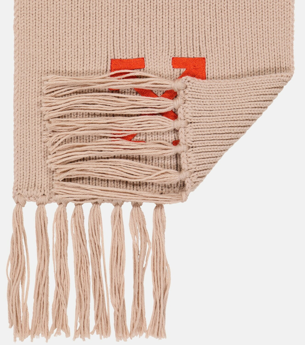Off-White - Mohair and wool-blend scarf
