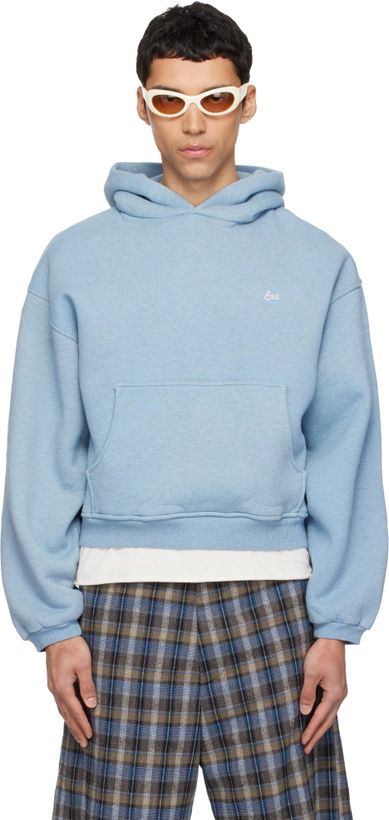 Photo: ERL Blue Heathered Hoodie