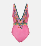 Zimmermann Ginger belted swimsuit