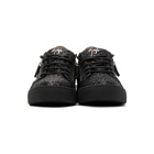 Giuseppe Zanotti Black Glitter May London Sneakers