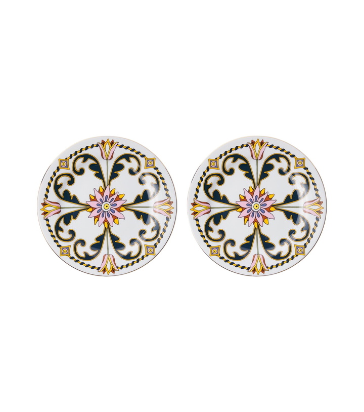 Photo: La DoubleJ Tyrrhenia Tulyps set of 2 porcelain dessert plates