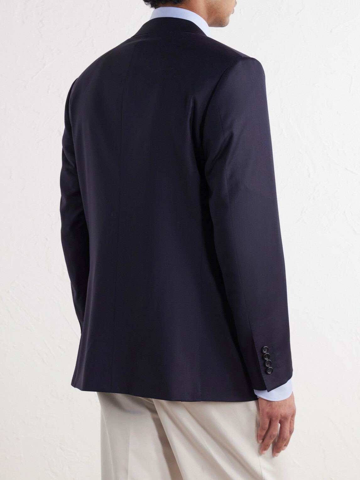Canali - Impeccabile Wool-Fresco Suit Jacket - Blue