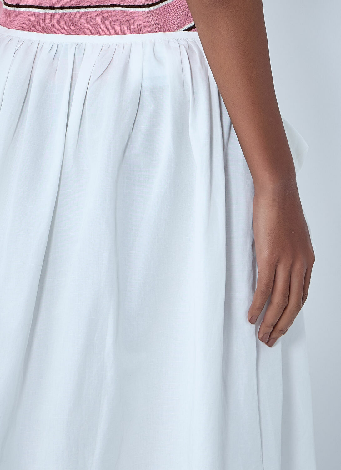 Miu Miu Gathered Skirt