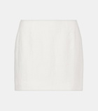Faithfull Jane linen miniskirt
