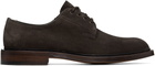 Drake's Brown Suede August Goodyear Welted Derbys