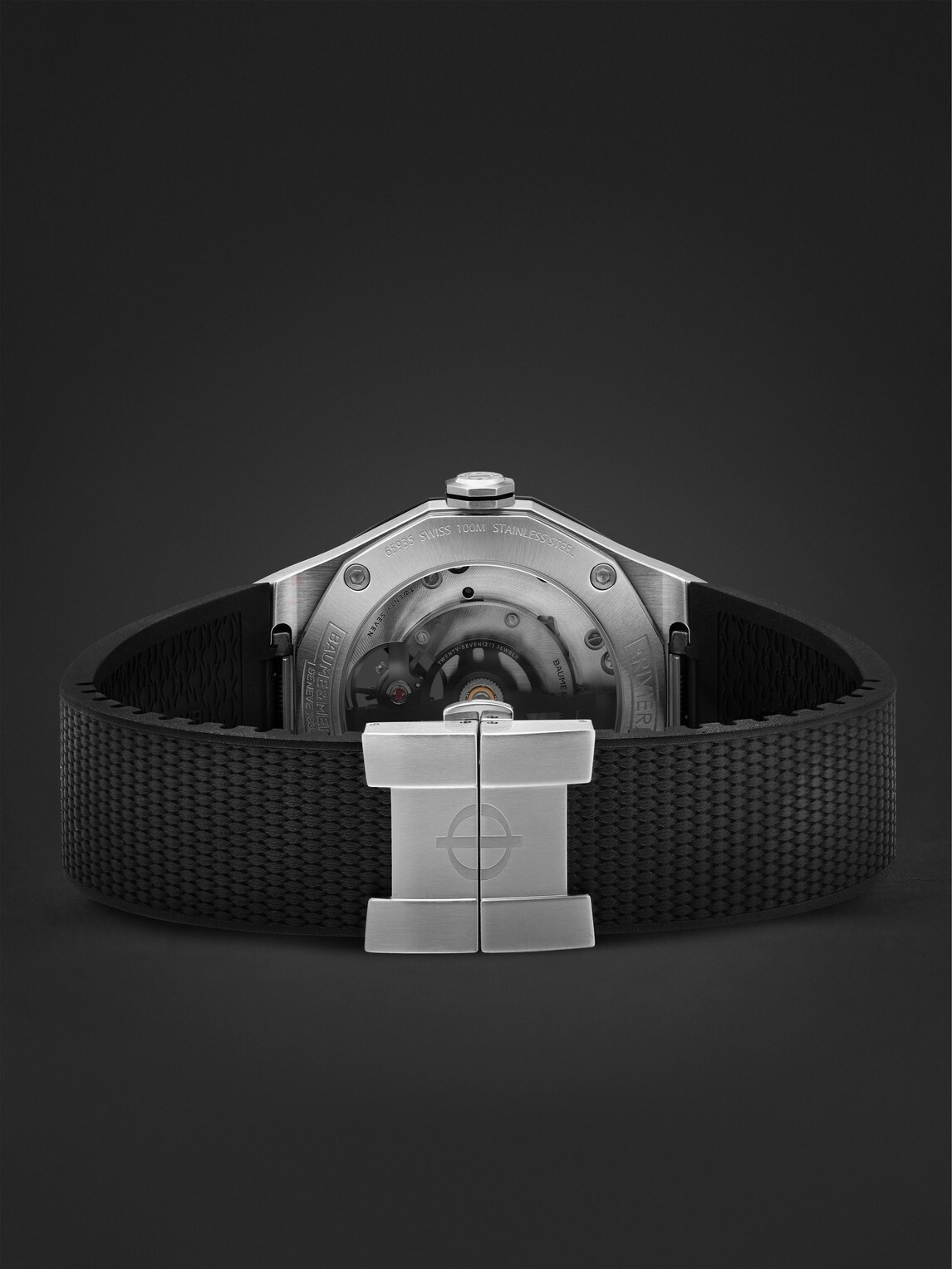 Baume & Mercier - Riviera Automatic Skeleton Stainless Steel Watch, Ref. 10721