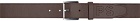 PS by Paul Smith Brown Perforated Belt