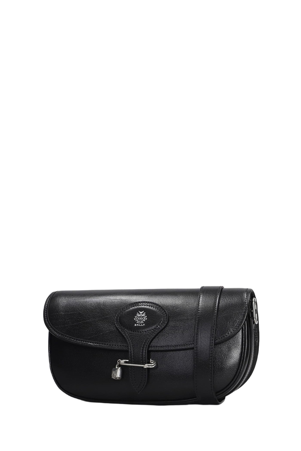 Bally Beckett Cross Shoulder Bag In Black Leather