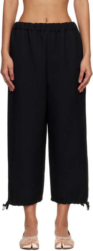 Photo: Comme des Garçons Girl Black Gabardine Trousers