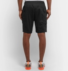 Nike - Sportswear Stretch Cotton-Blend Poplin Cargo Shorts - Black