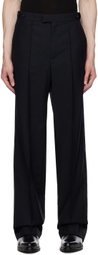 Situationist Black Four-Pocket Trousers
