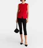 Stouls Willy suede capri pants