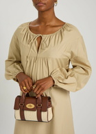 Mulberry Heritage Bayswater Mini Raffia Cross-body bag - Cream - One Size