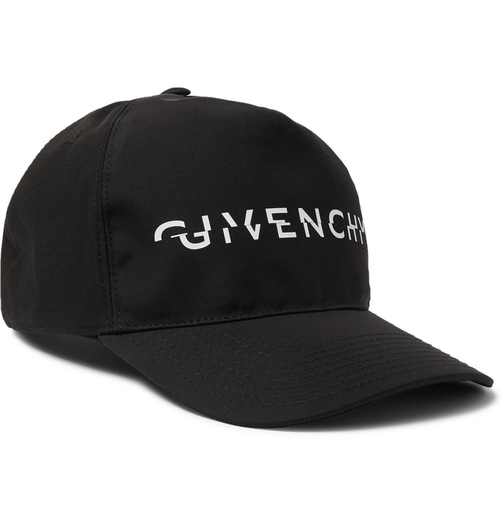 Photo: Givenchy - Logo-Print Twill Baseball Cap - Black
