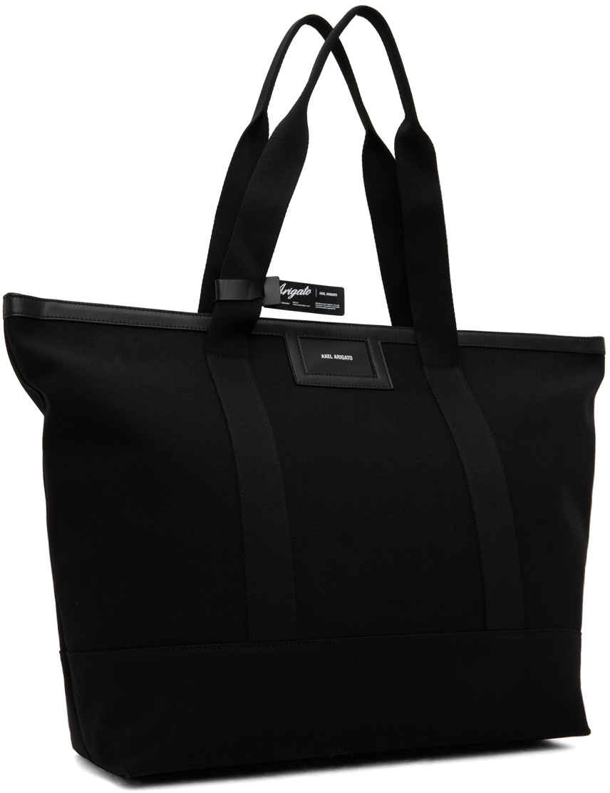 Axel Arigato Black Logo Canvas Tote Axel Arigato