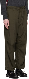 Comme des Garçons Homme Green Drawstring Trousers