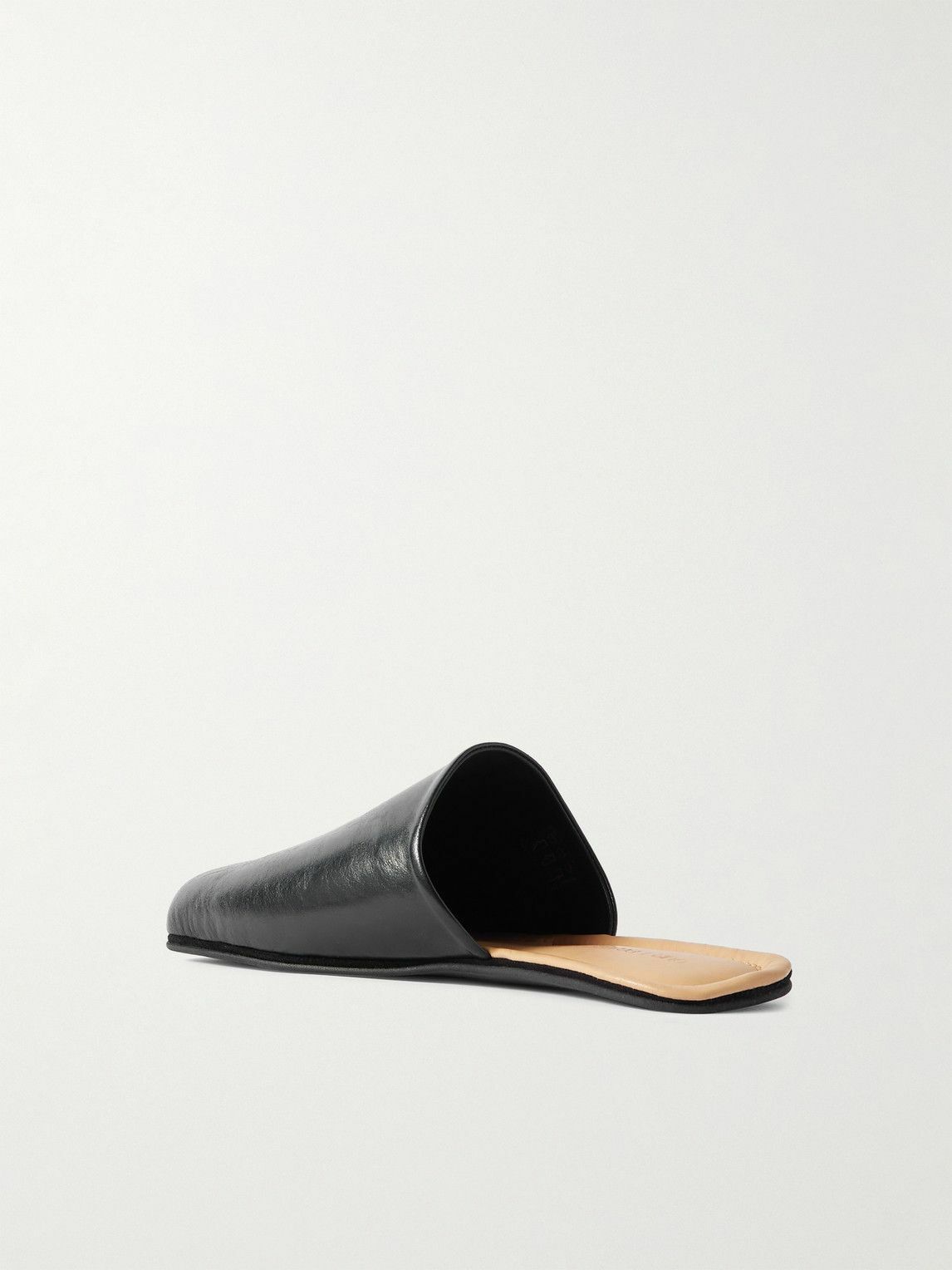 Our Legacy - Cigarr Leather Mules - Black
