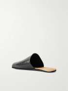 Our Legacy - Cigarr Leather Mules - Black