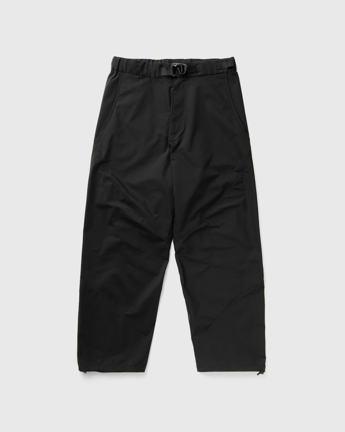 Goldwin Helicoid Wide Pants Black Casual Pants Goldwin