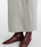 Extreme Cashmere Kris cotton and cashmere maxi dress