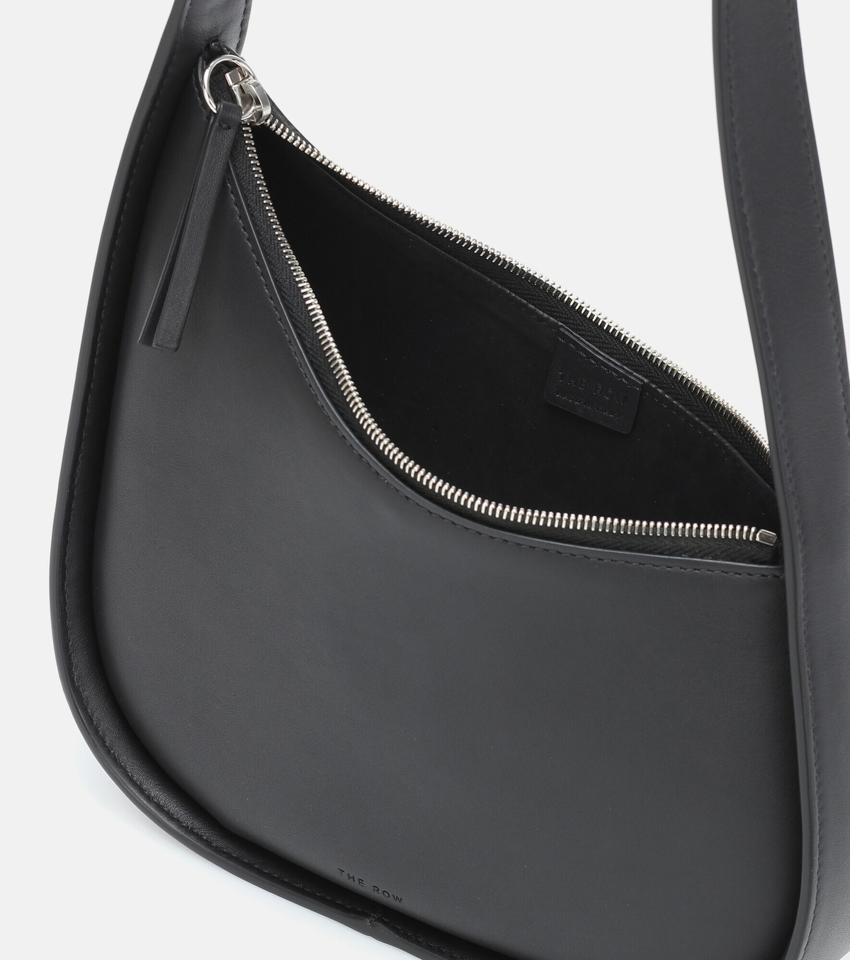 The Row Half Moon leather shoulder bag The Row