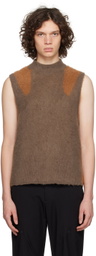 _J.L - A.L_ Brown Liquid Vest