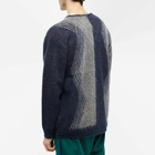 Needles Men's Mohair Papillon Cardigan in Navy