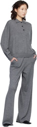 ANINE BING Gray Adley Lounge Pants