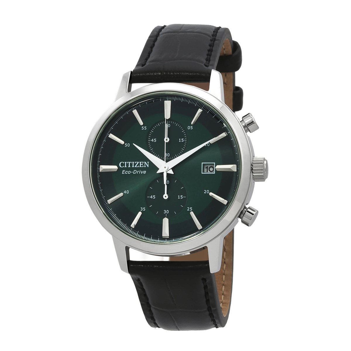 Citizen Core Collection Chronograph Quartz Green Dial Mens Watch