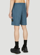 Stone Island - Compass Patch Bermuda Shorts in Blue