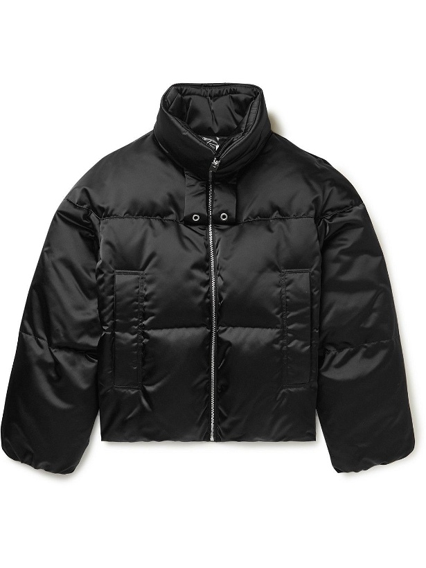 Photo: Moncler Genius - 6 Moncler 1017 ALYX 9SM Platanus Quilted Shell Hooded Down Jacket - Black