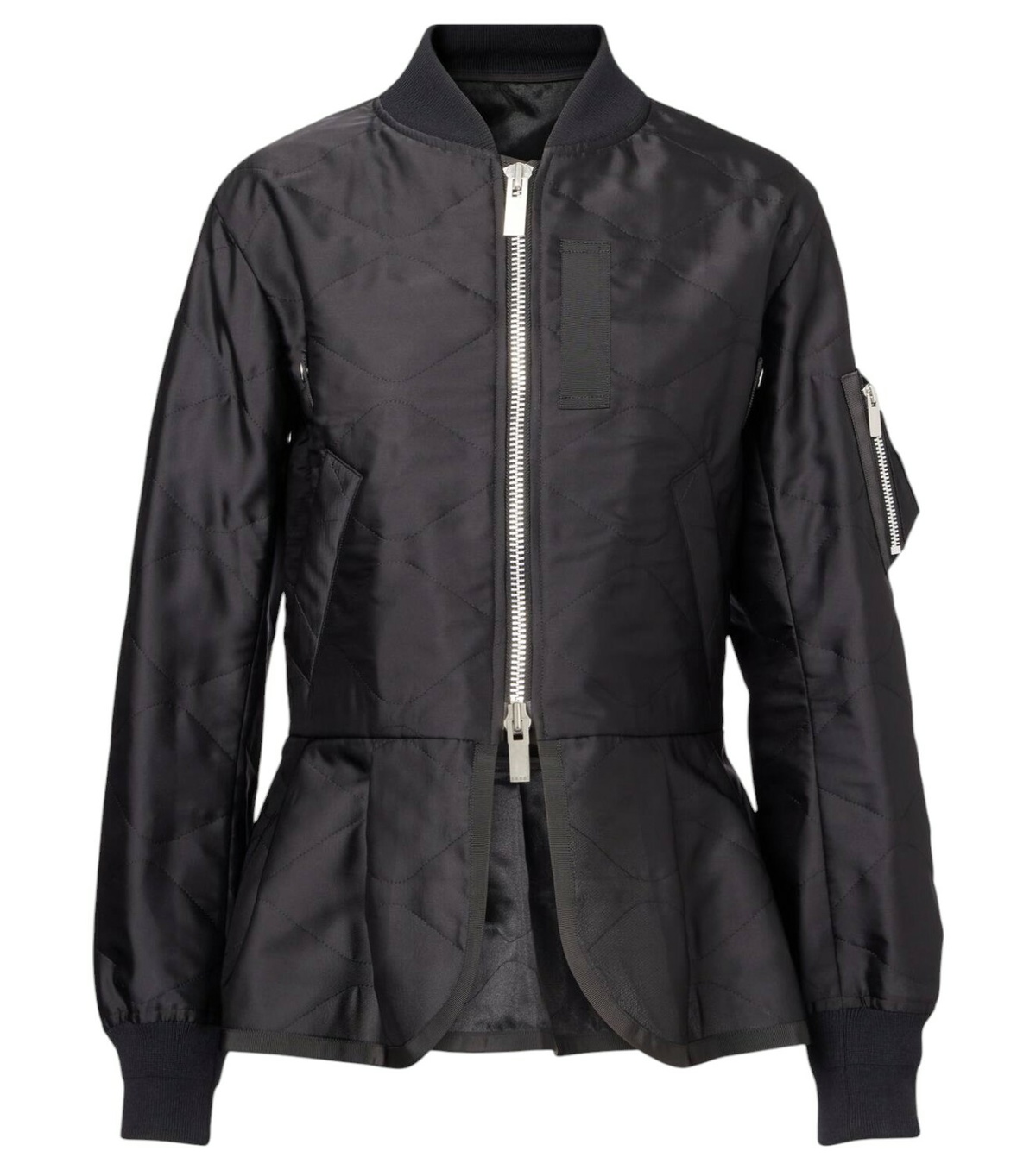 sacai SS24 Satin Quilted Blouson 2 サテン サカイ - sacai | Satin Quilted Blouson-Black-2の通販 | RESTIR リステア