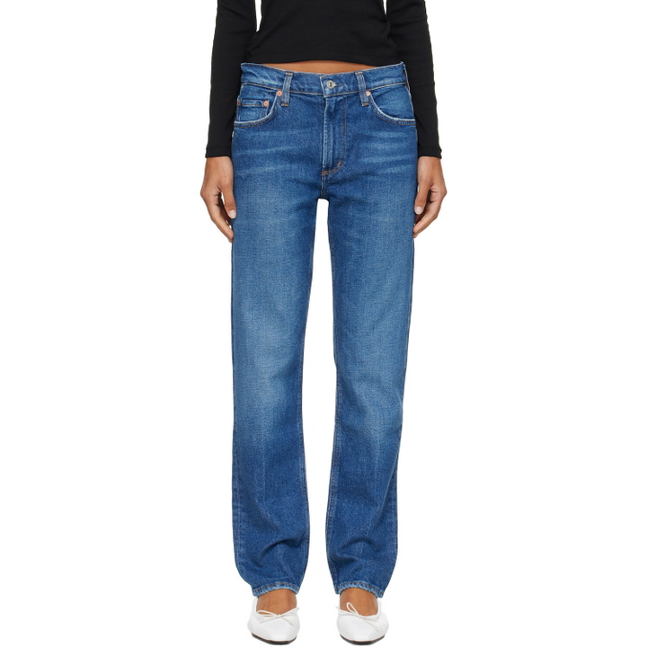 Photo: Citizens of Humanity Blue Savannah Cigarette Jeans