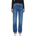 Citizens of Humanity Blue Savannah Cigarette Jeans